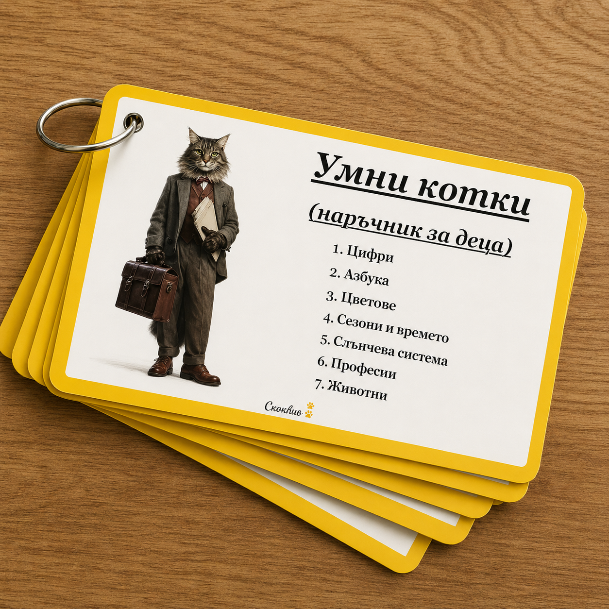 🐾 Умни котки – образователен наръчник за деца