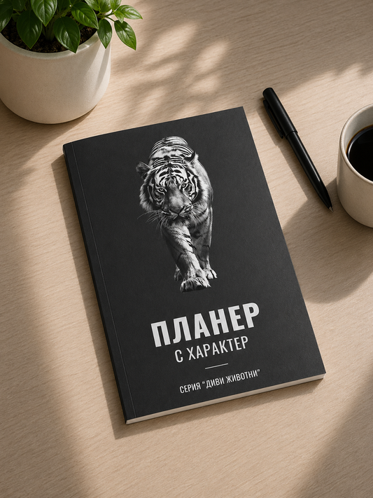 Планер с Характер, серия "Диви Животни"